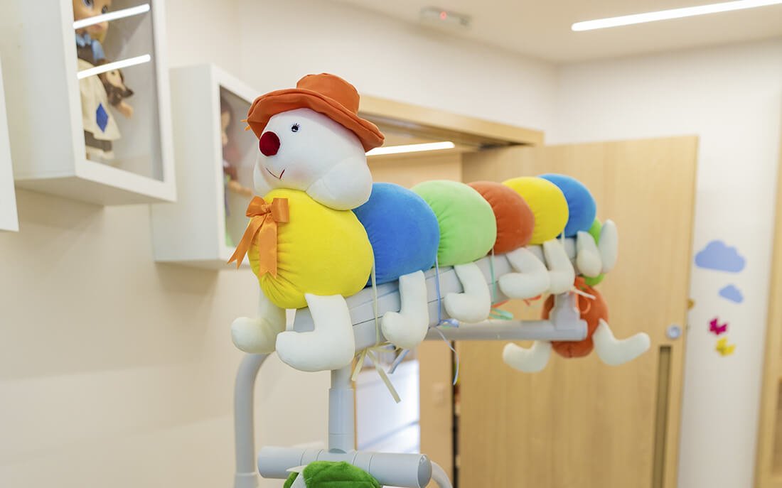 Sala infantil do Atelier Bucal