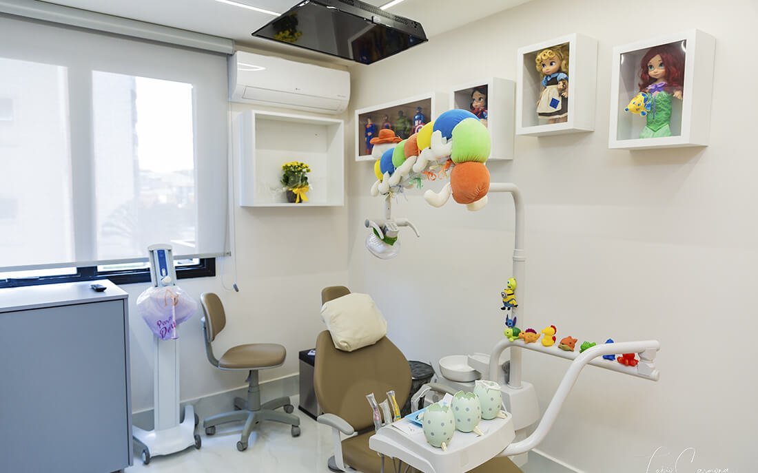 Espaço kids do Atelier Bucal
